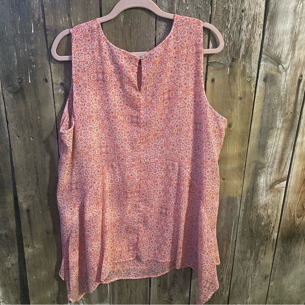 2 Same Style Different Colored Patterns Blouses Sz. XXL - Picture 13 of 16